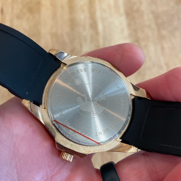 Stauer men’s 46mm black rose gold chronograph watch - Picture 3 of 4